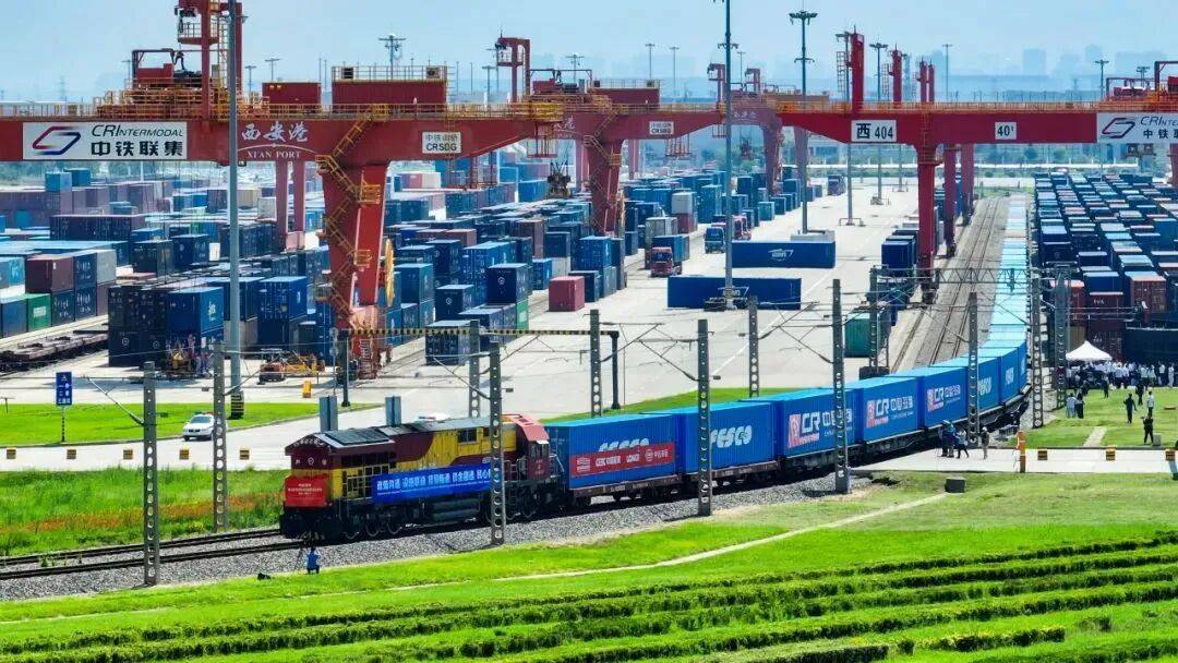 西安 織密亞歐物流網絡，樞紐能級再躍升，商品批發貿易迎風起